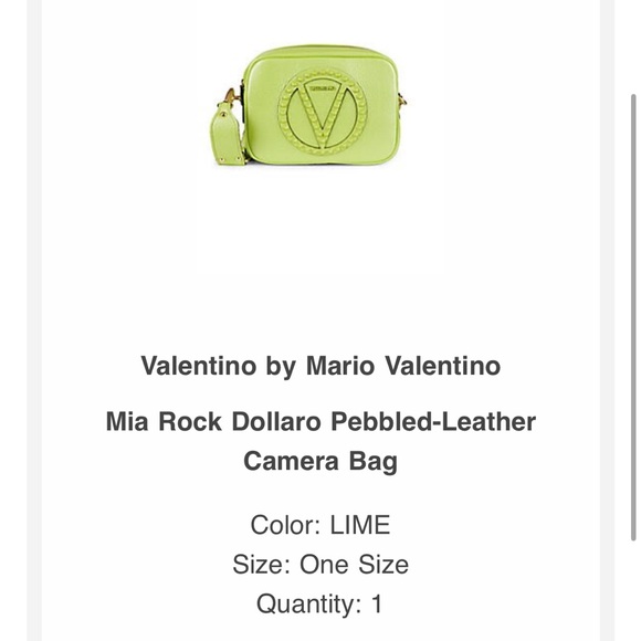 Mario Valentino Lime Green Crossbody Bag - Picture 4 of 7